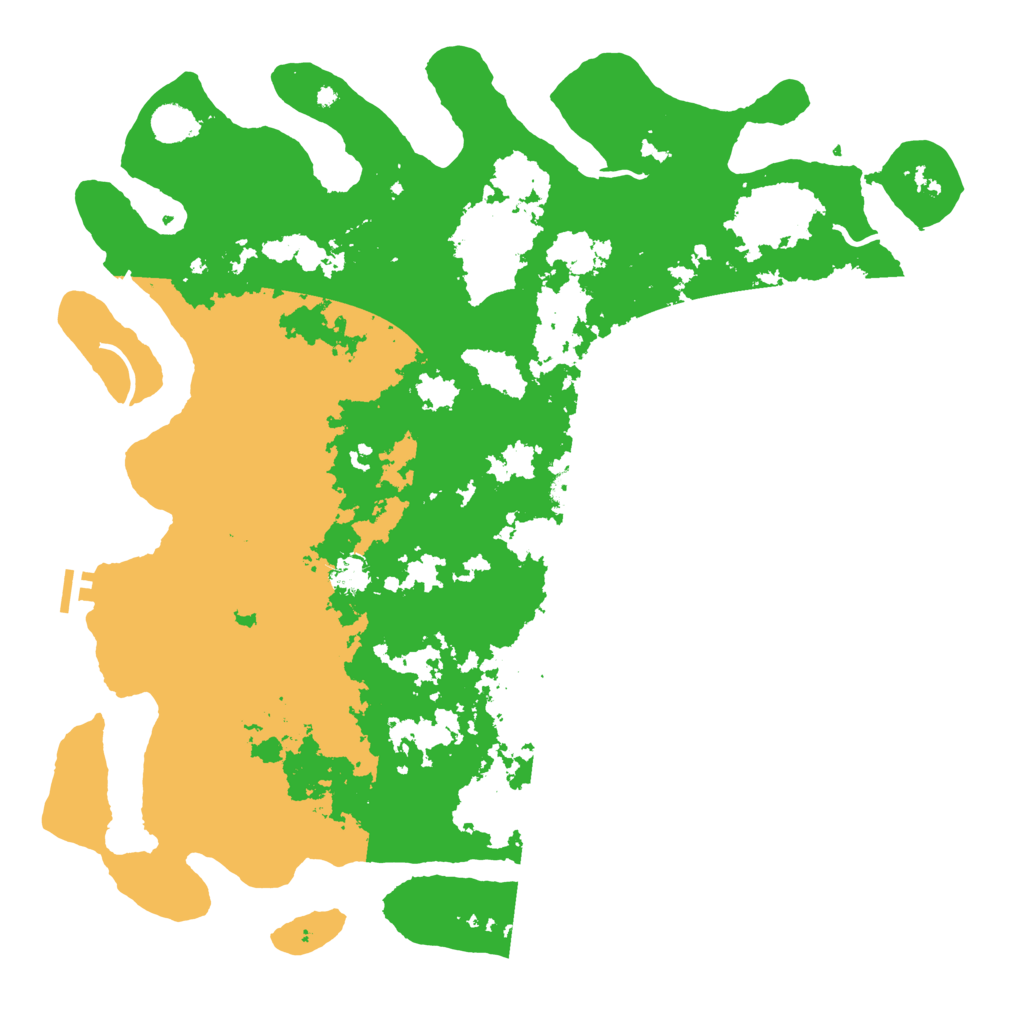 Biome Rust Map: Procedural Map, Size: 4750, Seed: 13226856
