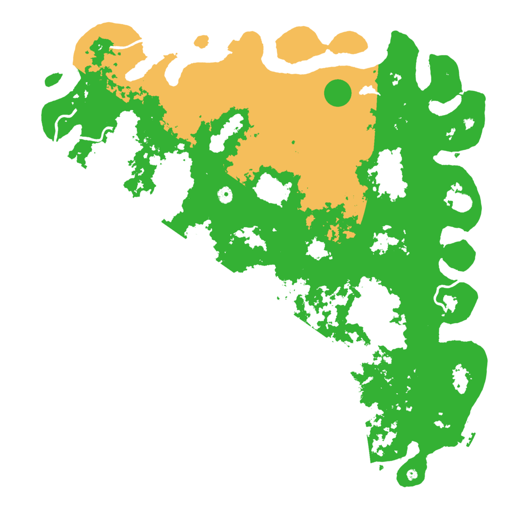 Biome Rust Map: Procedural Map, Size: 5000, Seed: 31514