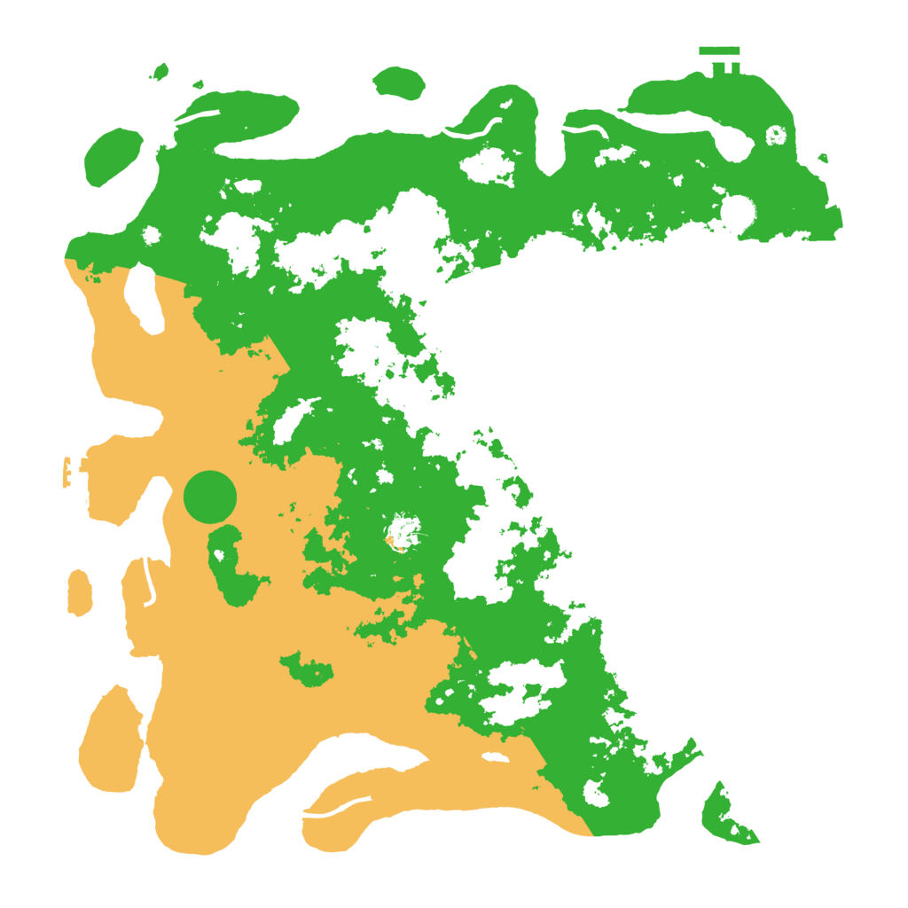 Biome Rust Map: Procedural Map, Size: 4500, Seed: 986712