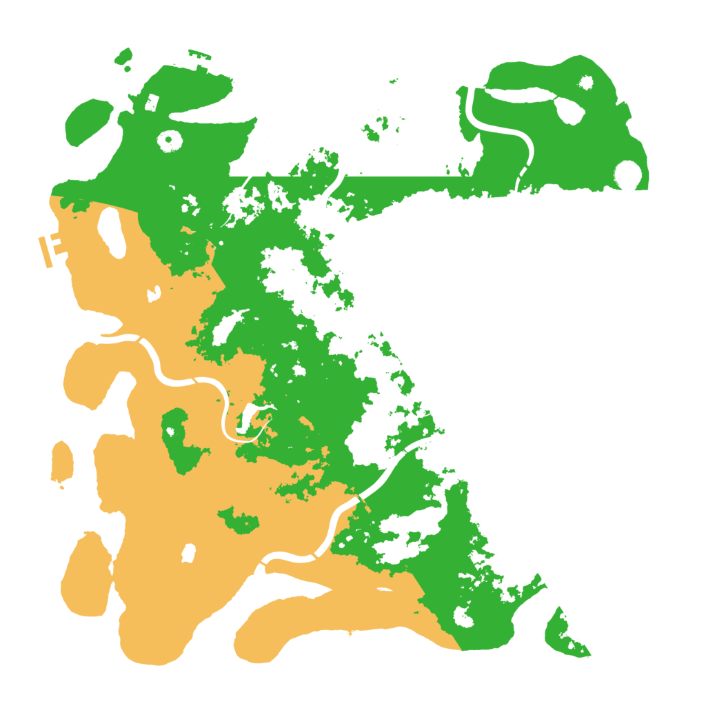 Biome Rust Map: Procedural Map, Size: 4500, Seed: 986712