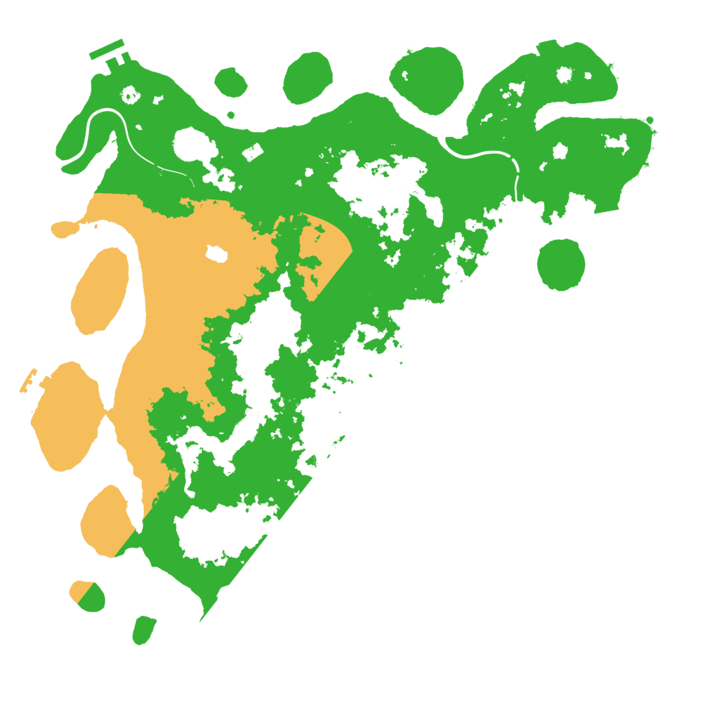 Biome Rust Map: Procedural Map, Size: 4000, Seed: 26101991