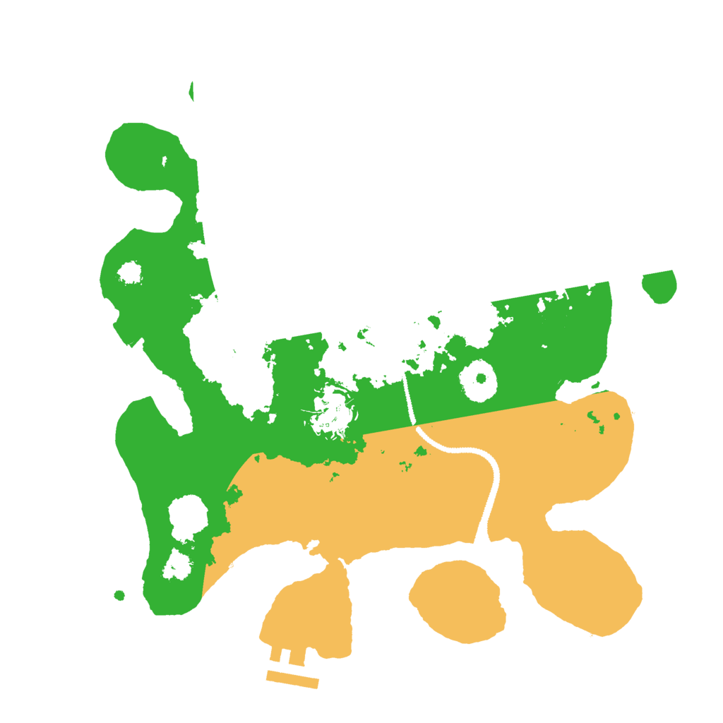 Biome Rust Map: Procedural Map, Size: 2800, Seed: 769947663