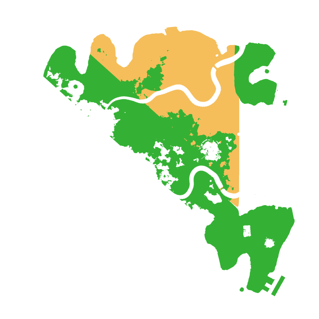 Biome Rust Map: Procedural Map, Size: 3000, Seed: 1899806518