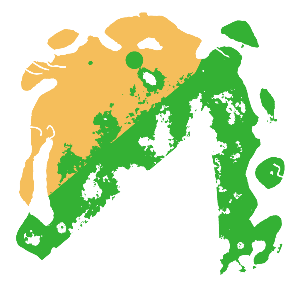 Biome Rust Map: Procedural Map, Size: 4500, Seed: 1151268539