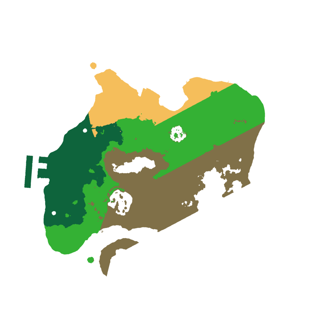 Biome Rust Map: Procedural Map, Size: 2000, Seed: 481981