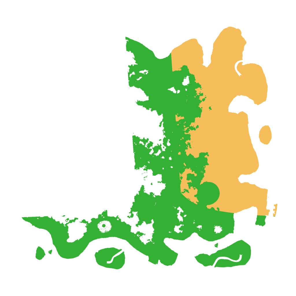 Biome Rust Map: Procedural Map, Size: 3500, Seed: 829473672