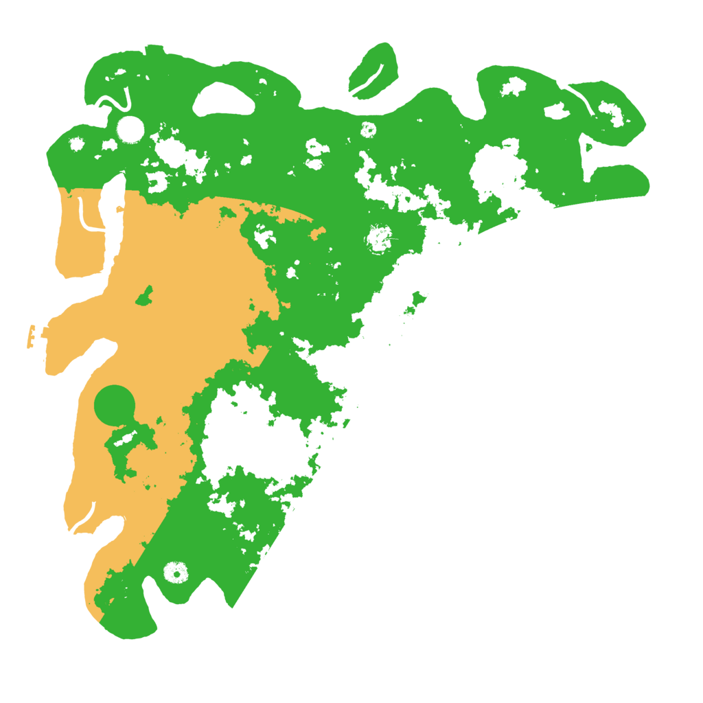 Biome Rust Map: Procedural Map, Size: 4500, Seed: 983152266