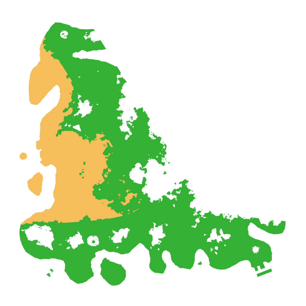 Biome Rust Map: Procedural Map, Size: 4000, Seed: 1304807758