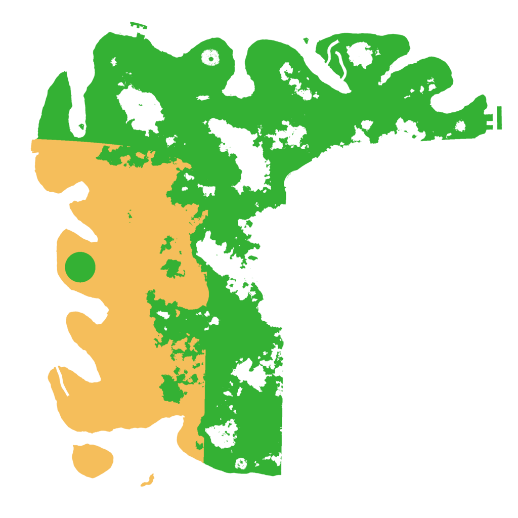 Biome Rust Map: Procedural Map, Size: 4500, Seed: 2107335559