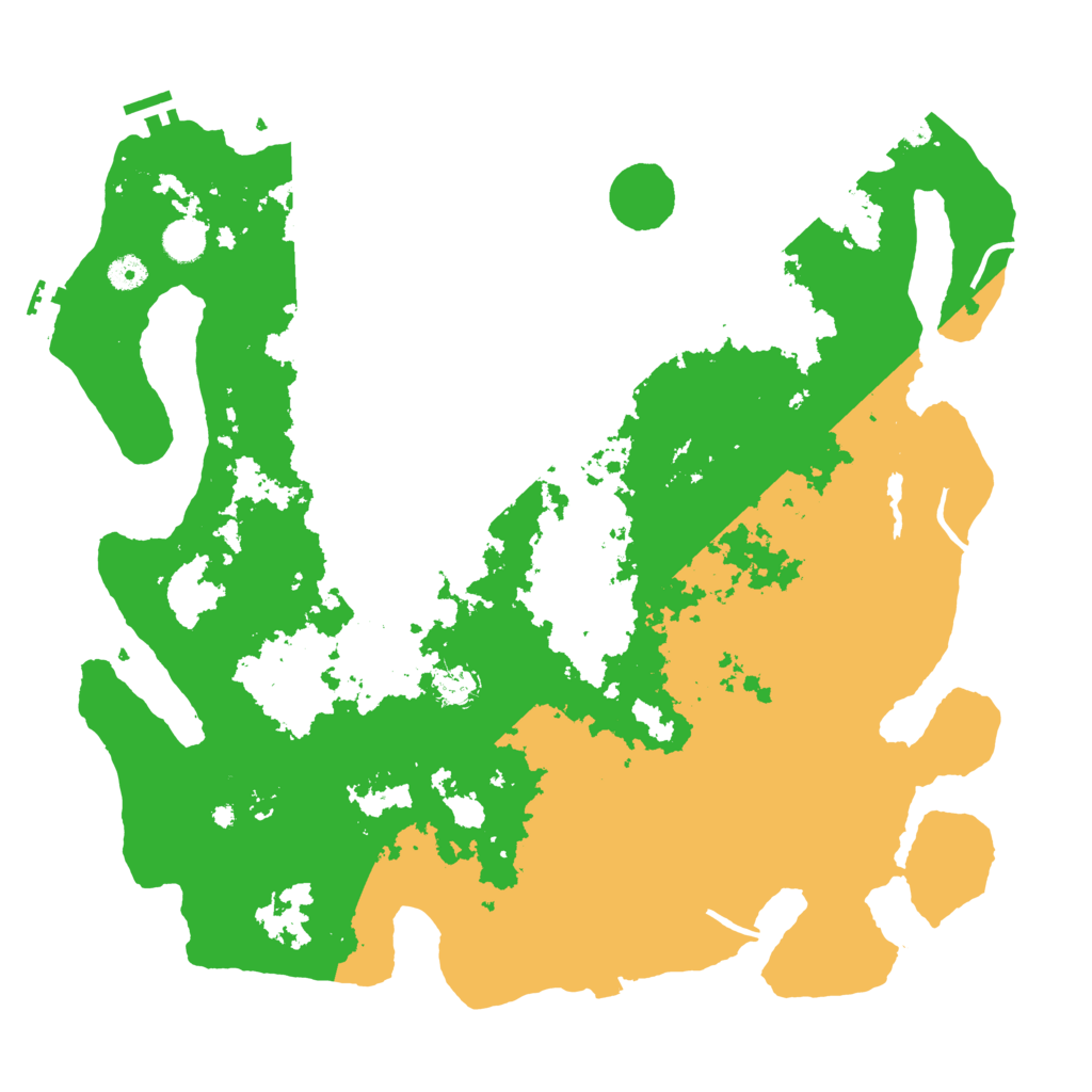 Biome Rust Map: Procedural Map, Size: 4500, Seed: 502842603