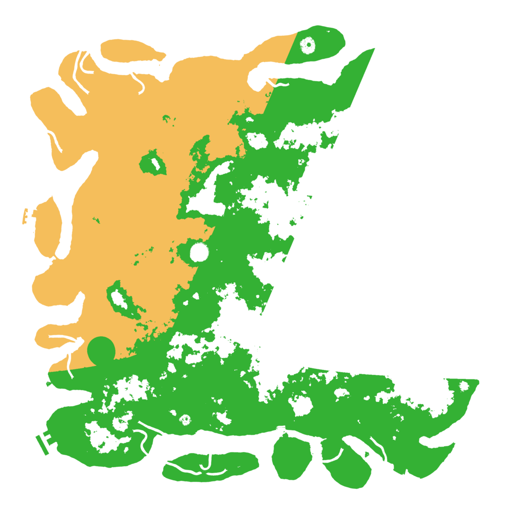 Biome Rust Map: Procedural Map, Size: 4890, Seed: 154858866