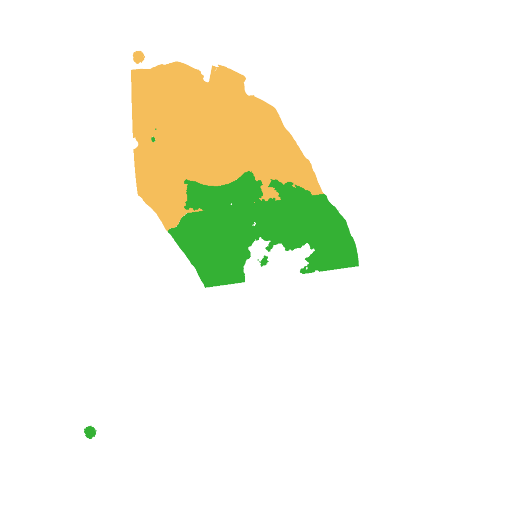 Biome Rust Map: Procedural Map, Size: 1667, Seed: 50000