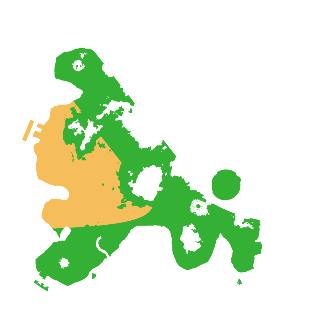 Biome Rust Map: Procedural Map, Size: 2900, Seed: 880648138