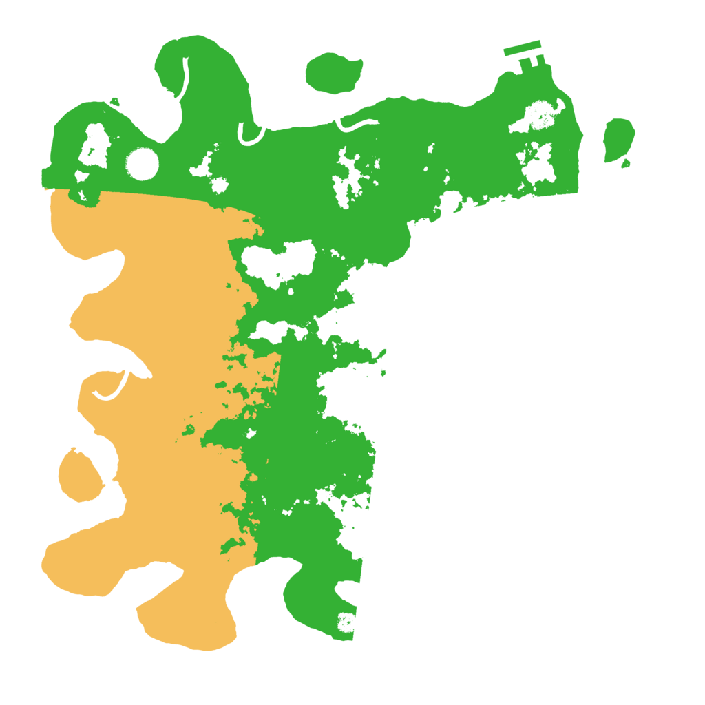 Biome Rust Map: Procedural Map, Size: 3800, Seed: 5467