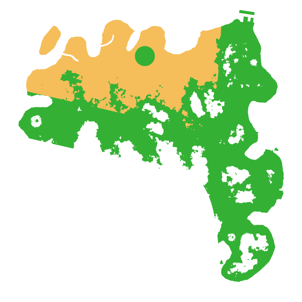 Biome Rust Map: Procedural Map, Size: 4000, Seed: 1658730850