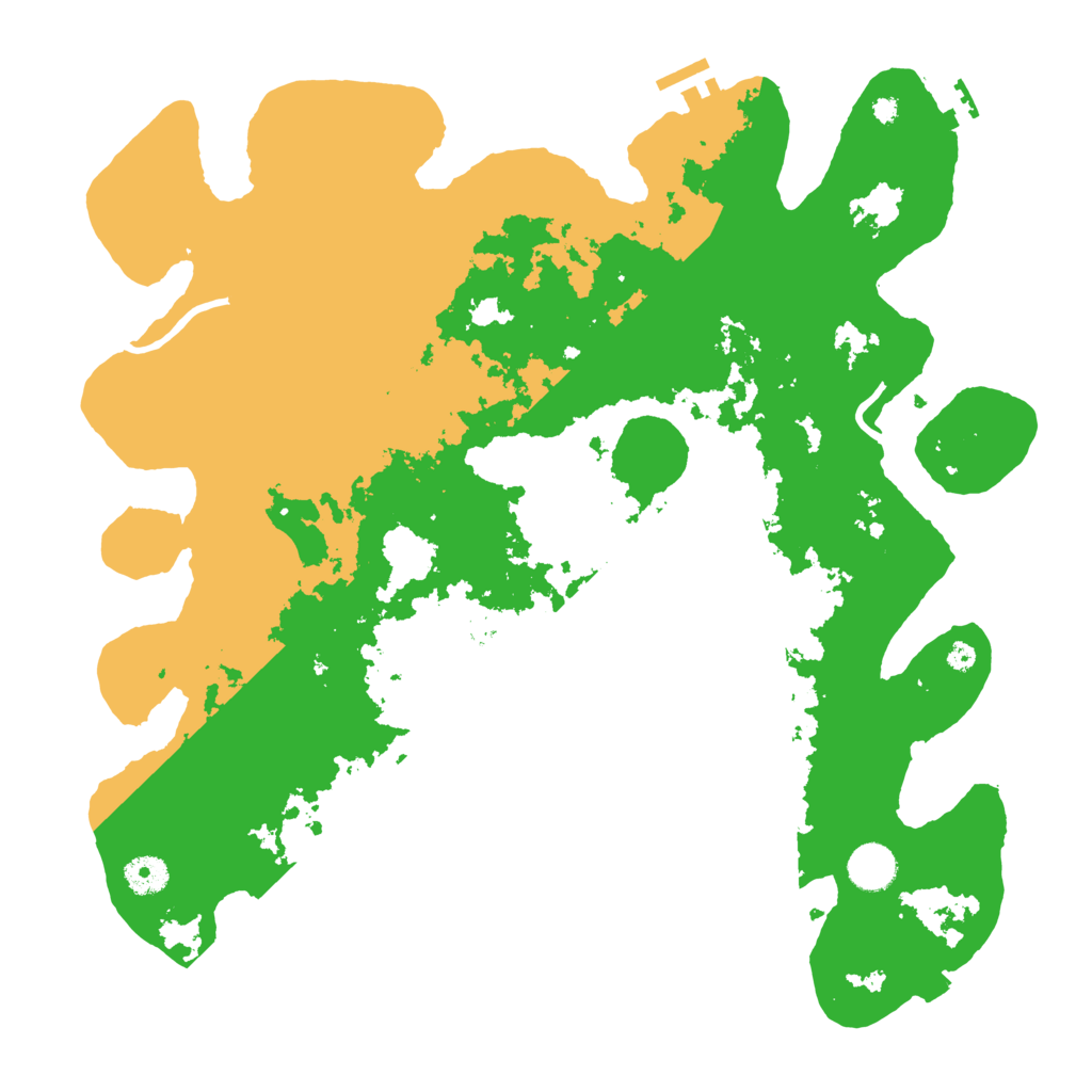 Biome Rust Map: Procedural Map, Size: 4000, Seed: 1118
