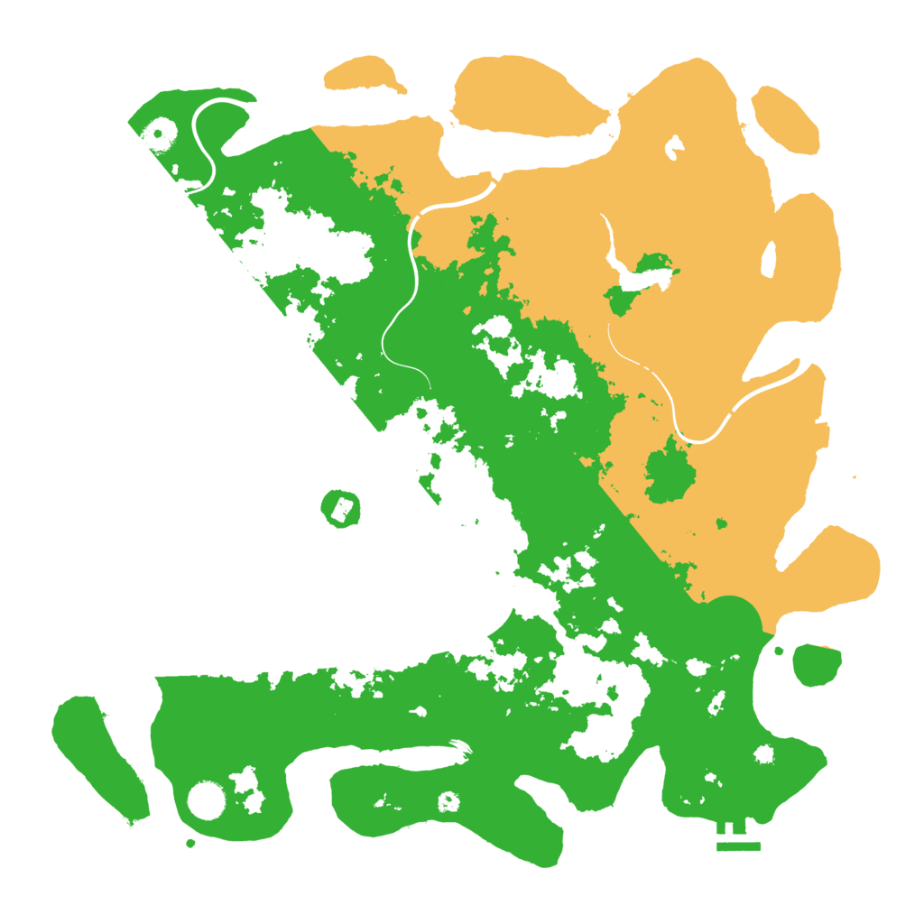 Biome Rust Map: Procedural Map, Size: 4250, Seed: 1462230546