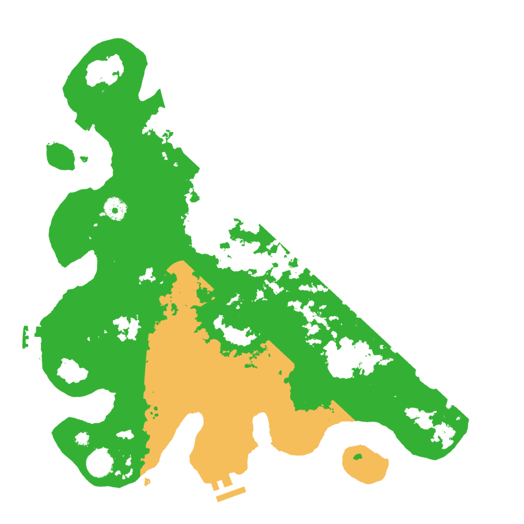 Biome Rust Map: Procedural Map, Size: 3500, Seed: 1897303886