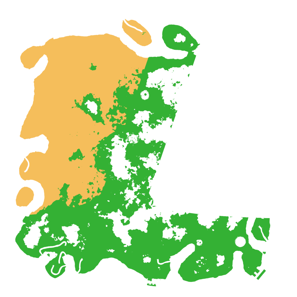 Biome Rust Map: Procedural Map, Size: 5000, Seed: 1699361982