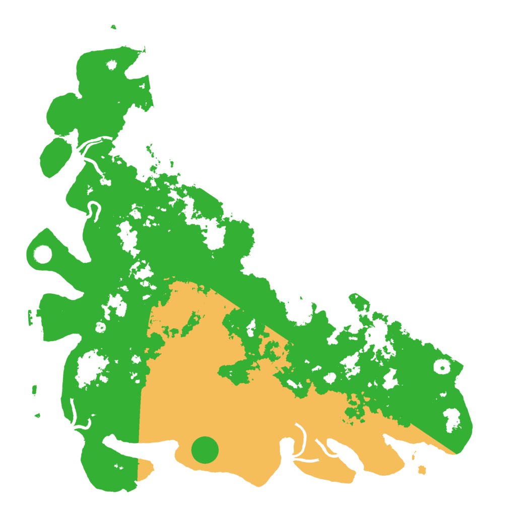 Biome Rust Map: Procedural Map, Size: 5001, Seed: 681268573