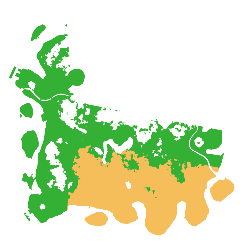 Biome Rust Map: Procedural Map, Size: 4000, Seed: 2015071744