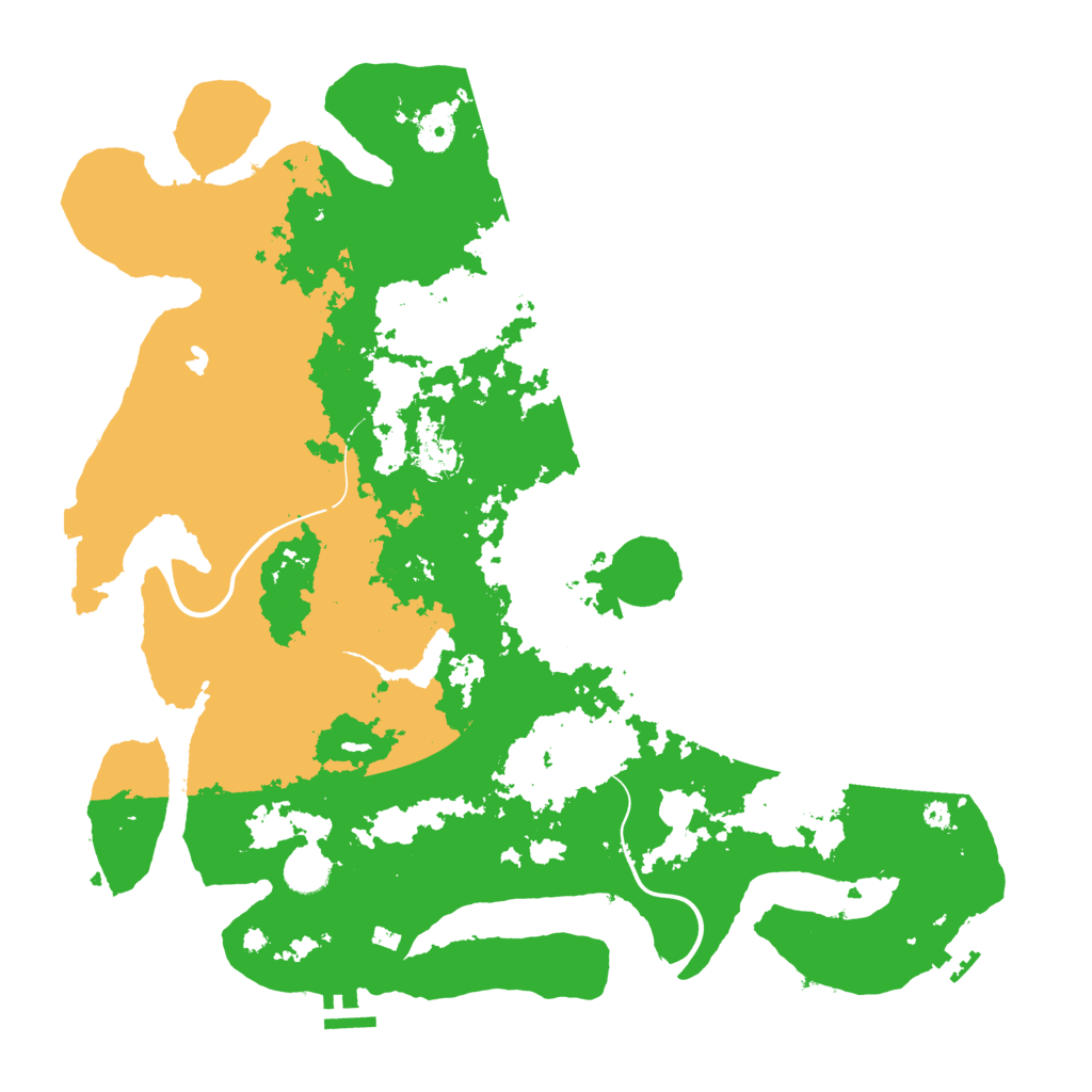 Biome Rust Map: Procedural Map, Size: 4250, Seed: 375762344