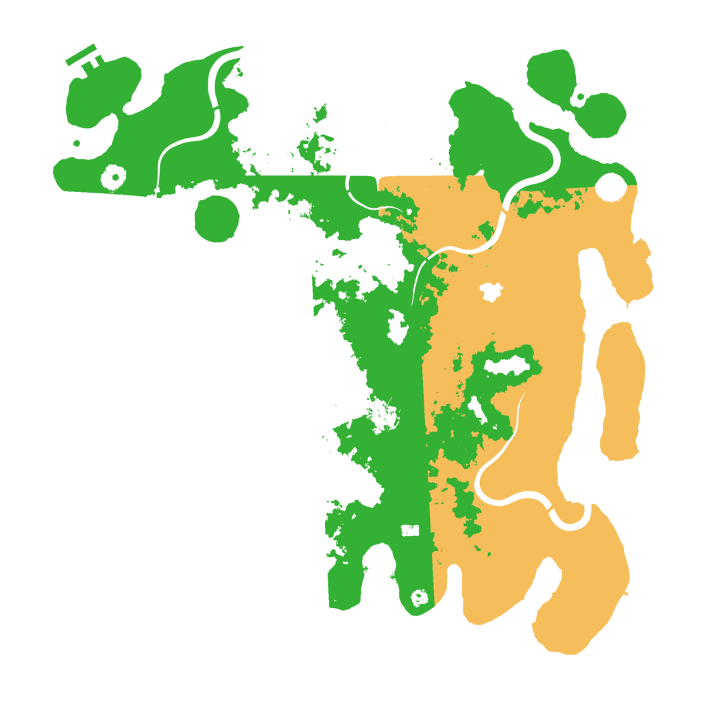 Biome Rust Map: Procedural Map, Size: 4250, Seed: 1432101504