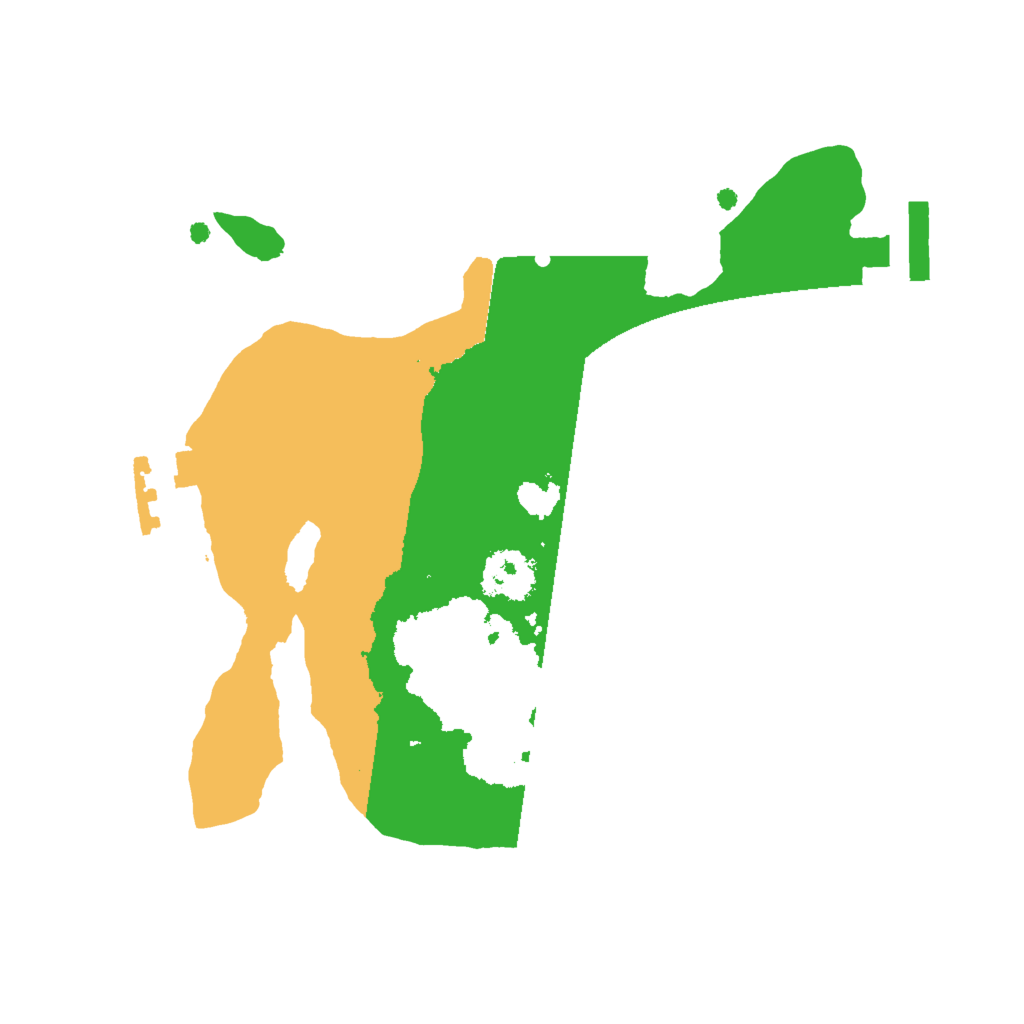 Biome Rust Map: Procedural Map, Size: 2000, Seed: 216265381