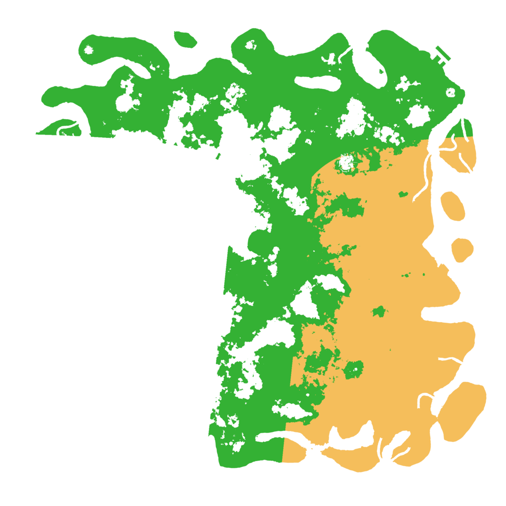 Biome Rust Map: Procedural Map, Size: 5500, Seed: 1406238572