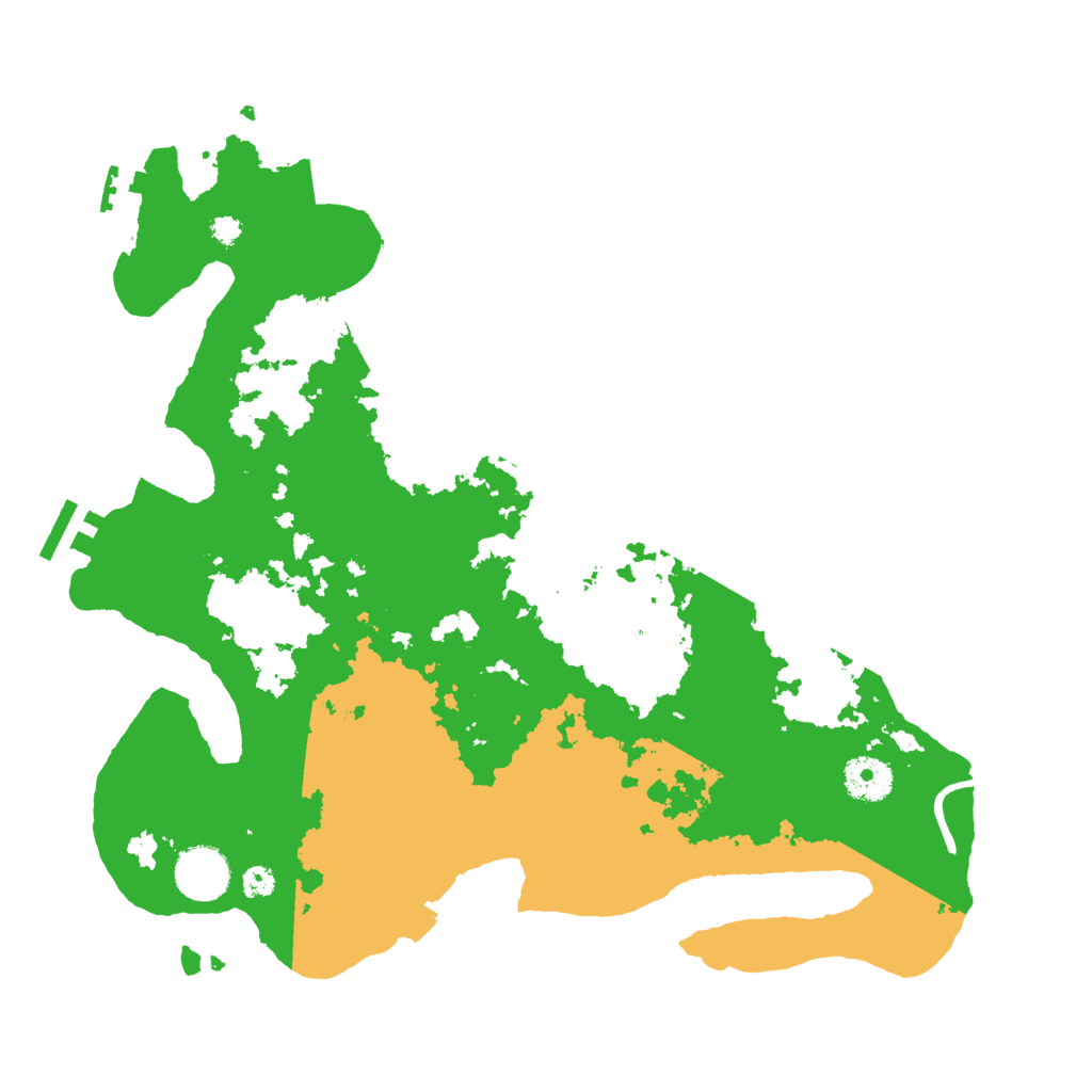 Biome Rust Map: Procedural Map, Size: 3500, Seed: 1568725072