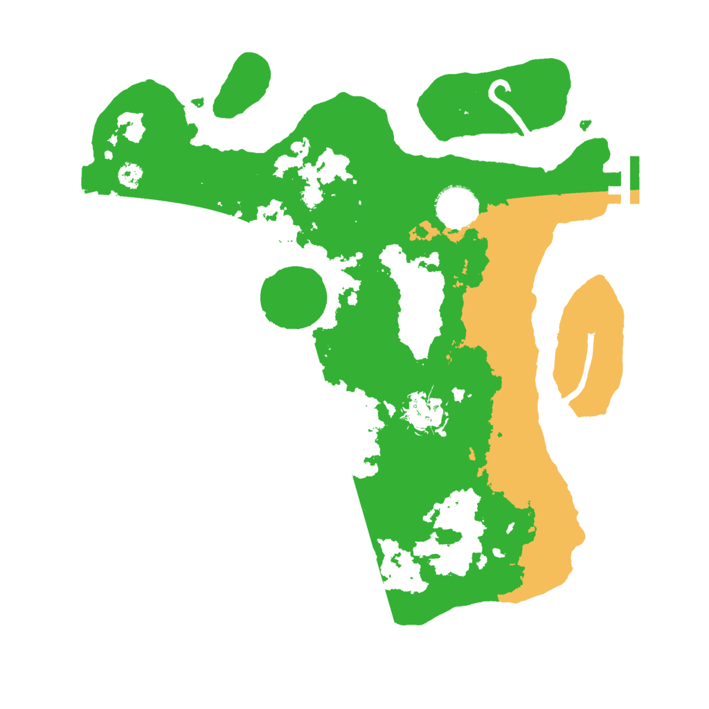 Biome Rust Map: Procedural Map, Size: 3000, Seed: 165485