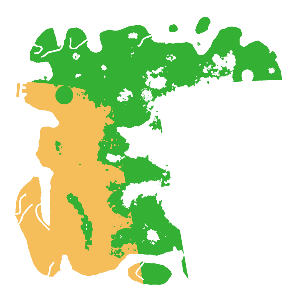 Biome Rust Map: Procedural Map, Size: 4500, Seed: 1198297472