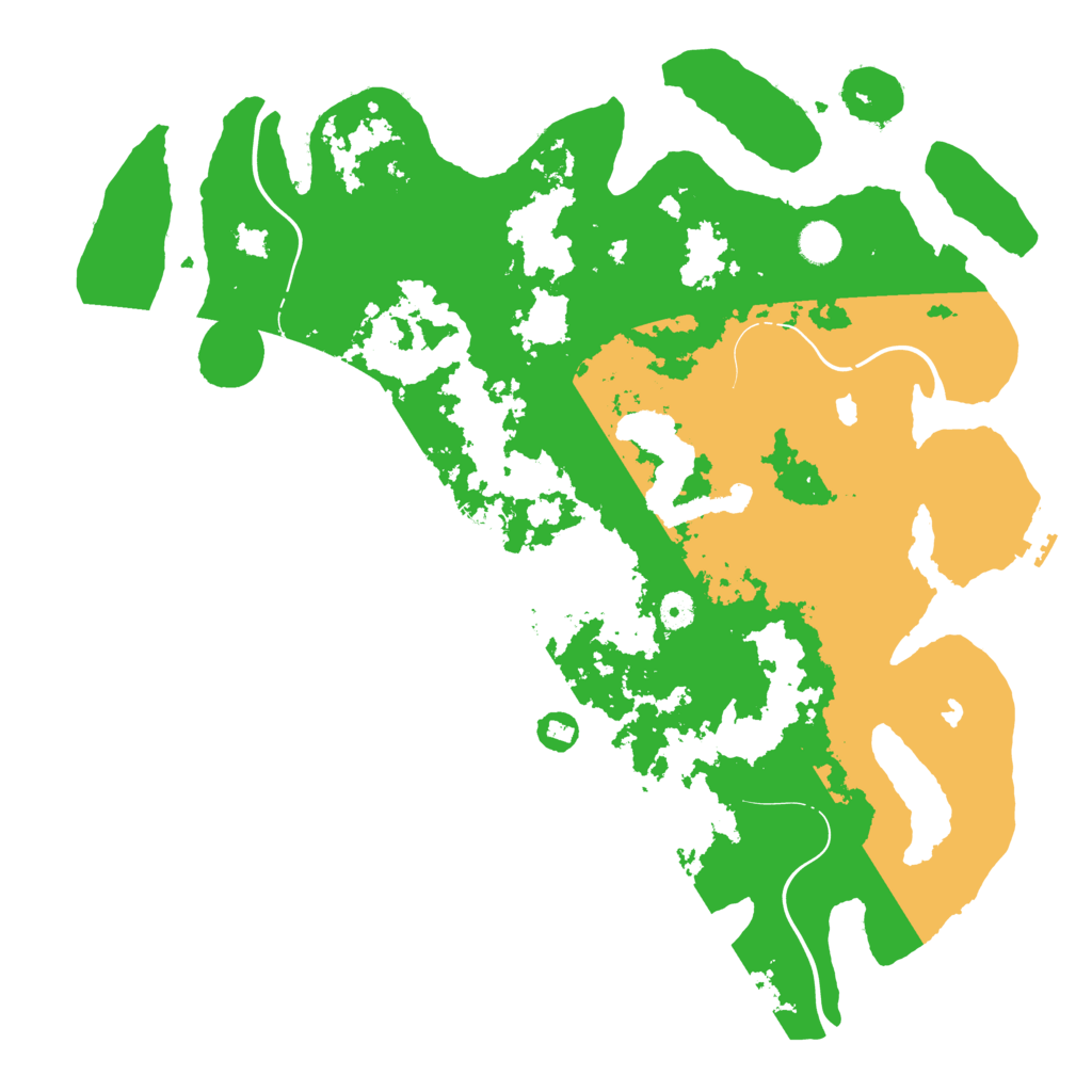 Biome Rust Map: Procedural Map, Size: 4500, Seed: 1644627902