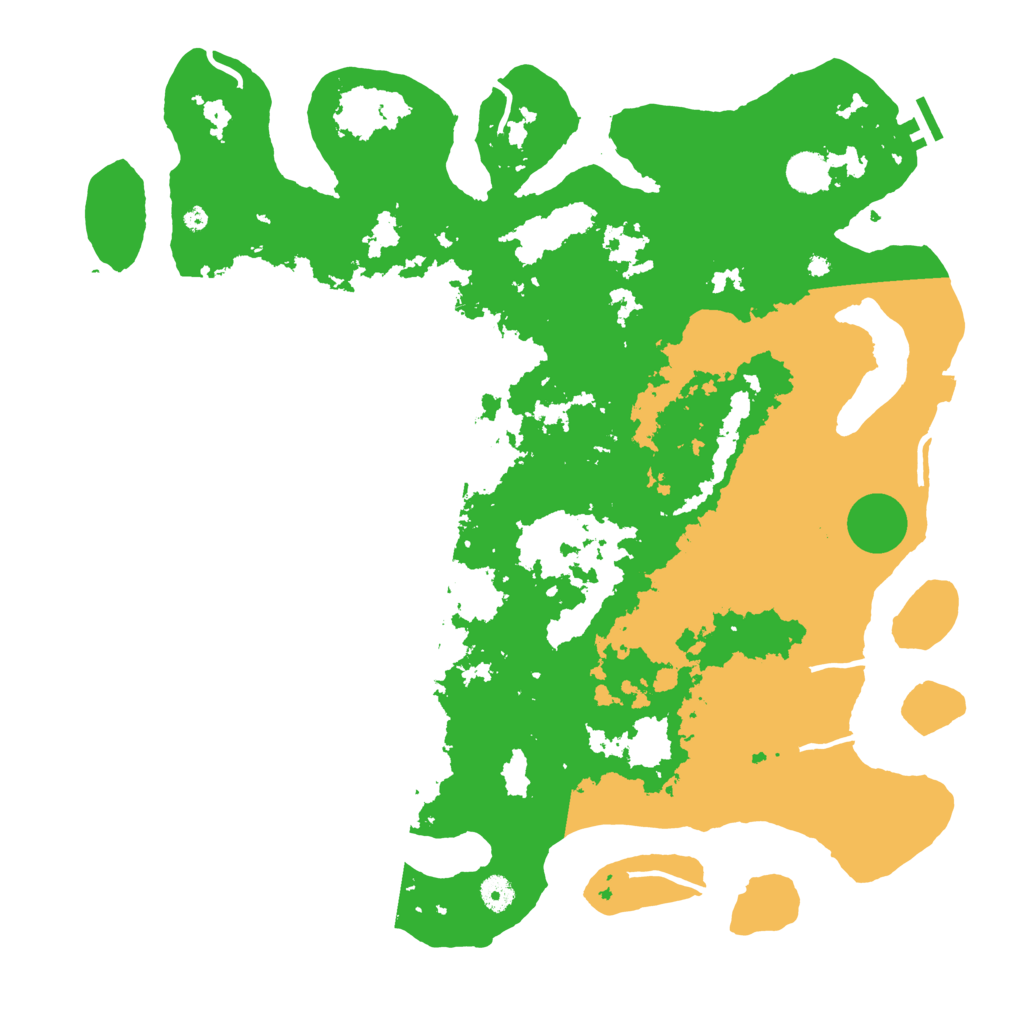 Biome Rust Map: Procedural Map, Size: 4500, Seed: 202943080