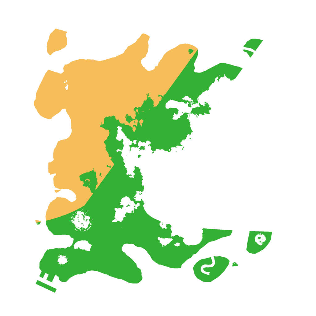 Biome Rust Map: Procedural Map, Size: 3000, Seed: 9147326