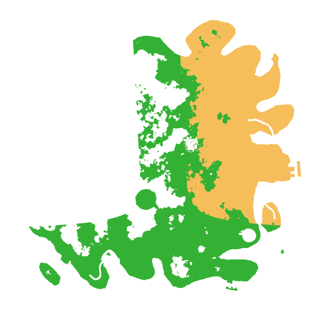 Biome Rust Map: Procedural Map, Size: 4000, Seed: 1028657139