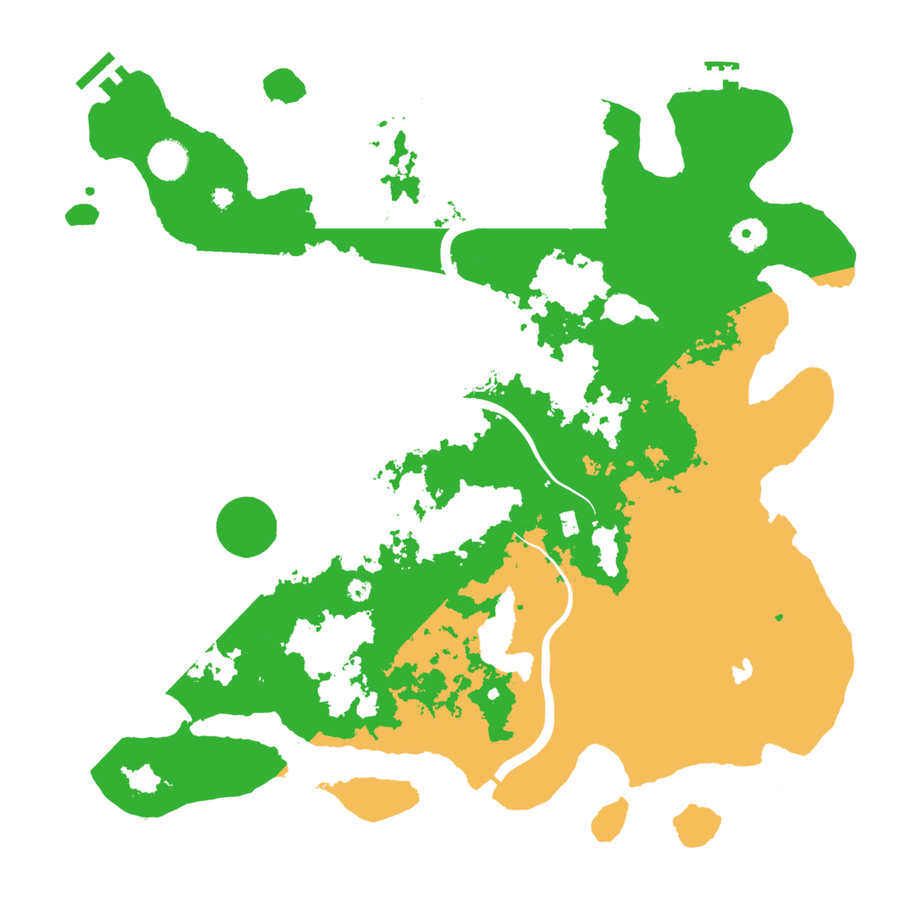 Biome Rust Map: Procedural Map, Size: 4000, Seed: 791087109
