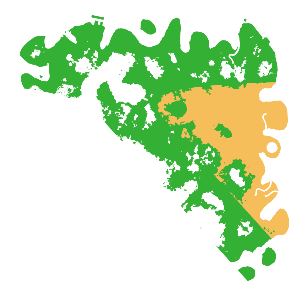 Biome Rust Map: Procedural Map, Size: 5000, Seed: 1979404506
