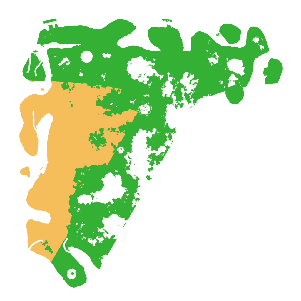 Biome Rust Map: Procedural Map, Size: 4500, Seed: 679523283