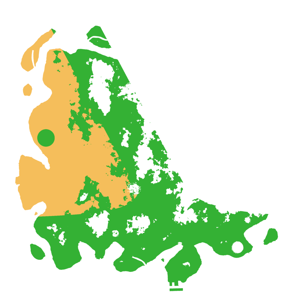 Biome Rust Map: Procedural Map, Size: 4500, Seed: 1085979457