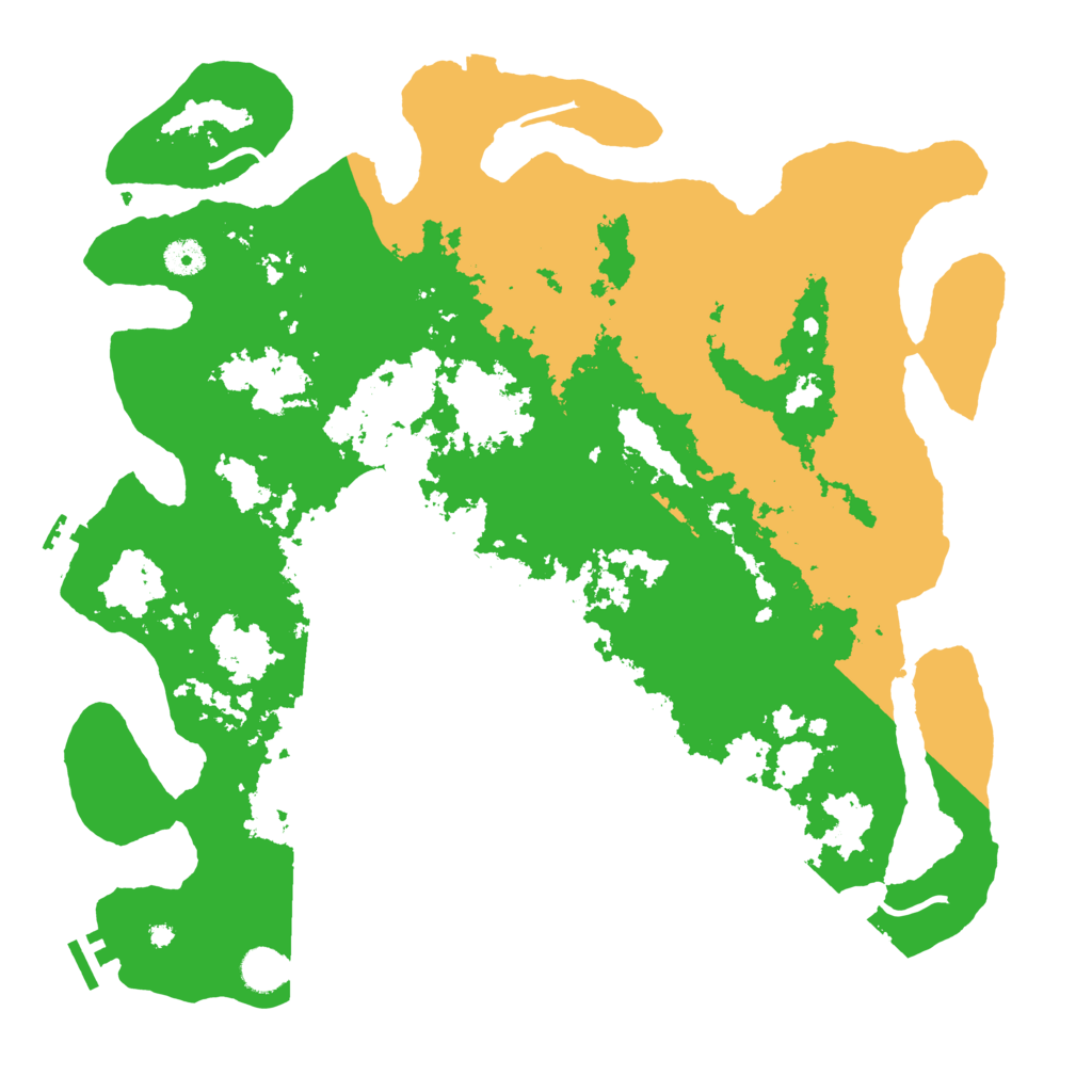 Biome Rust Map: Procedural Map, Size: 4250, Seed: 1529086546