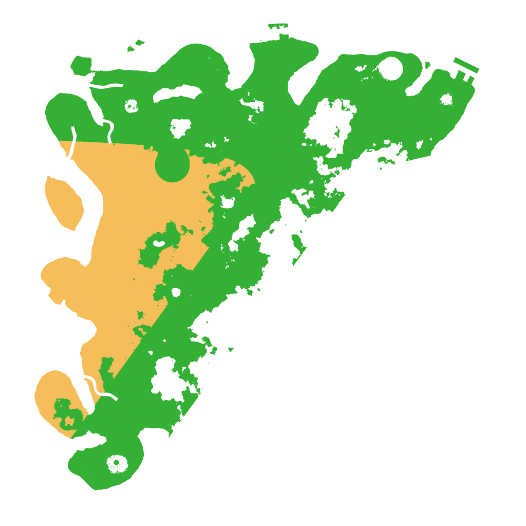 Biome Rust Map: Procedural Map, Size: 4000, Seed: 317391838
