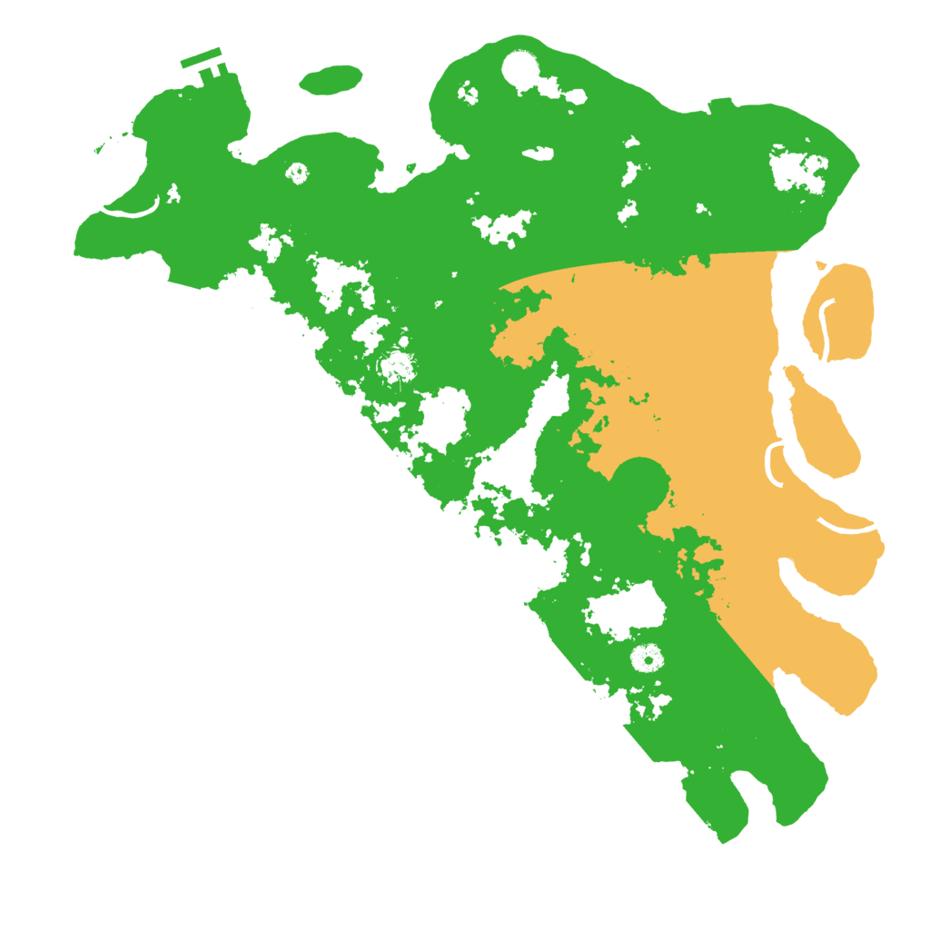 Biome Rust Map: Procedural Map, Size: 4500, Seed: 788336204