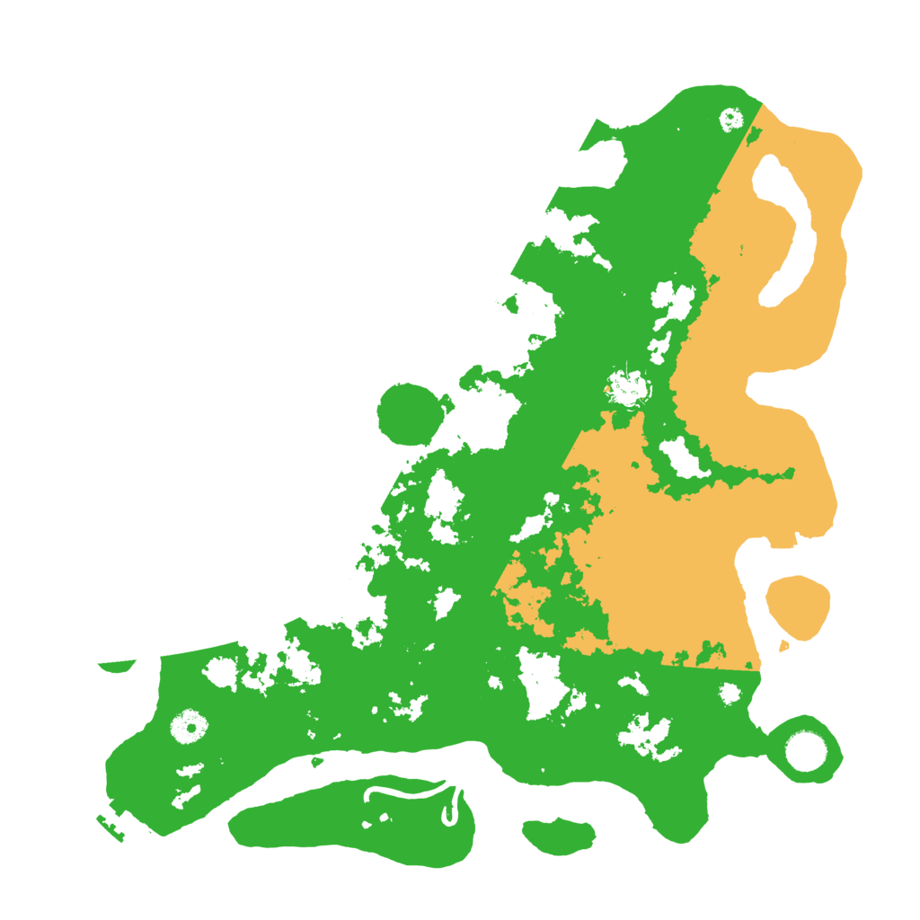 Biome Rust Map: Procedural Map, Size: 4000, Seed: 186607043