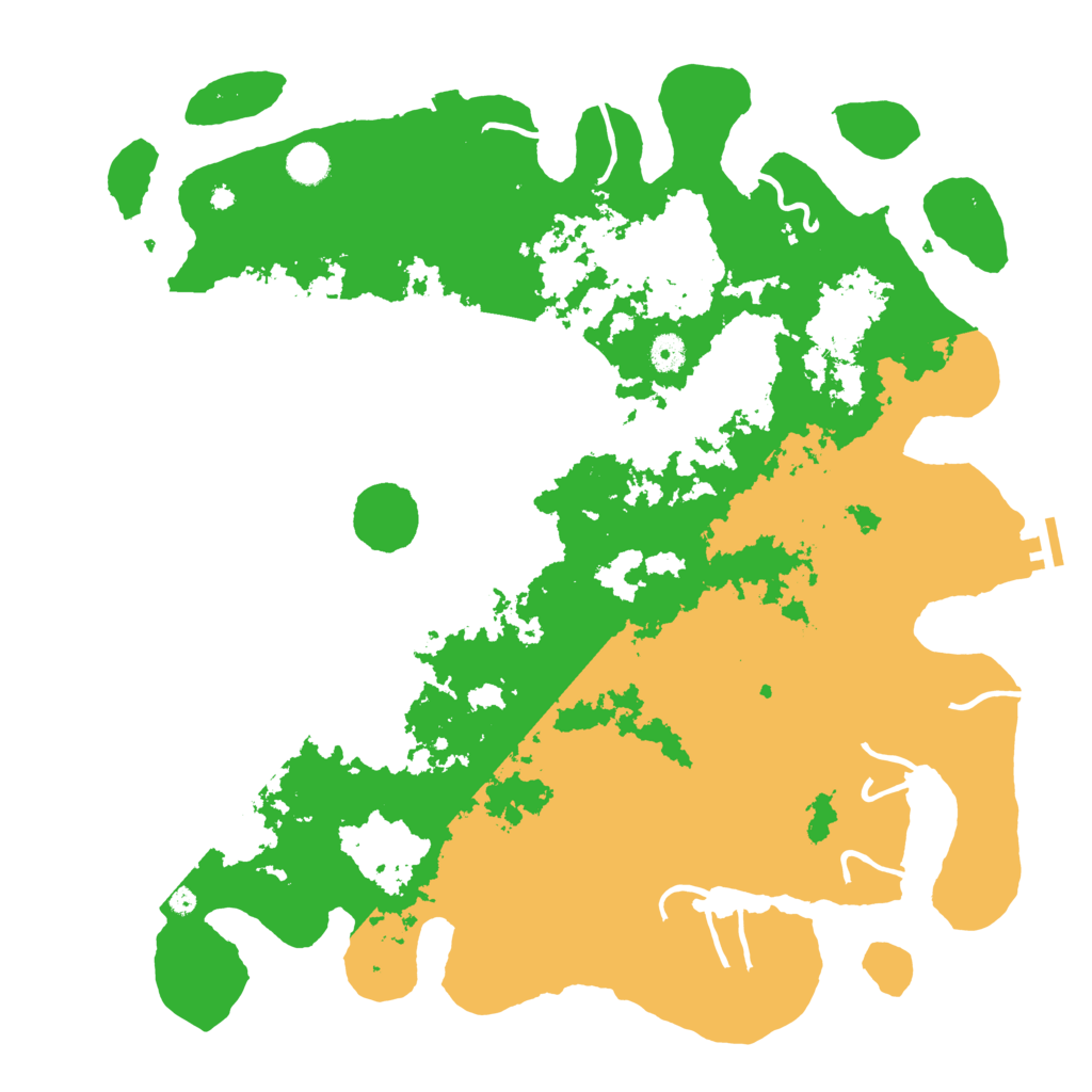 Biome Rust Map: Procedural Map, Size: 4500, Seed: 1019076791