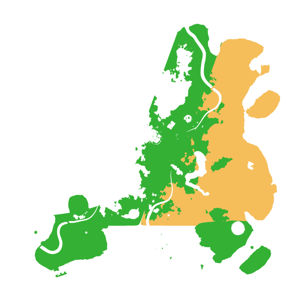 Biome Rust Map: Procedural Map, Size: 4000, Seed: 1105175032
