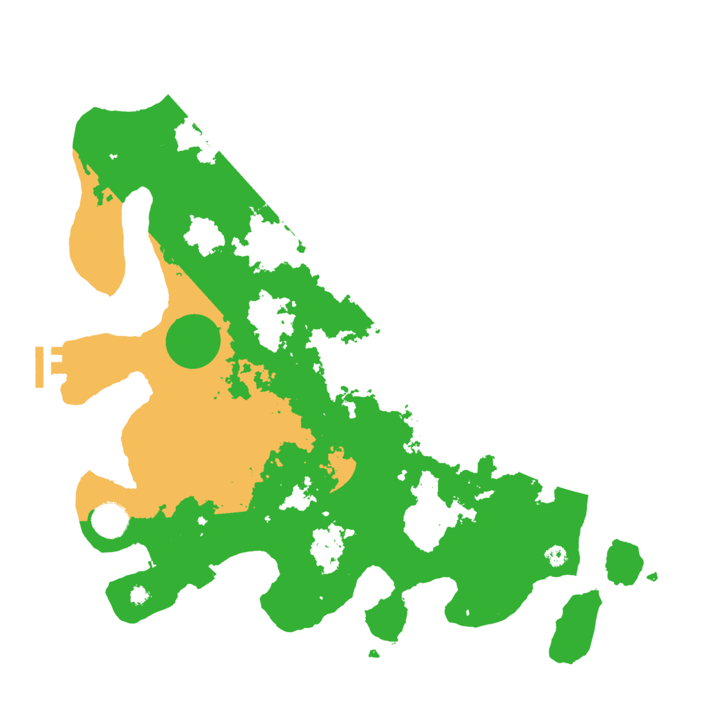 Biome Rust Map: Procedural Map, Size: 3500, Seed: 2112844306