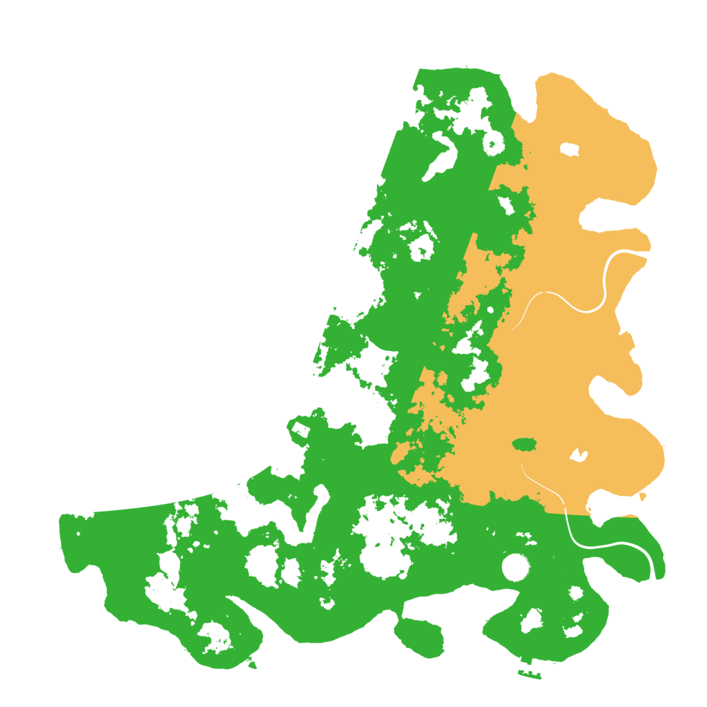 Biome Rust Map: Procedural Map, Size: 4500, Seed: 1722505394