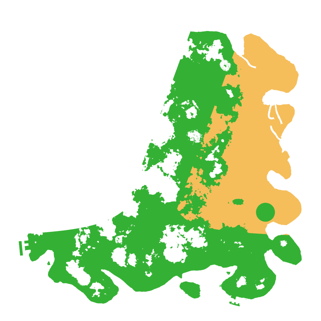 Biome Rust Map: Procedural Map, Size: 4500, Seed: 1722505394