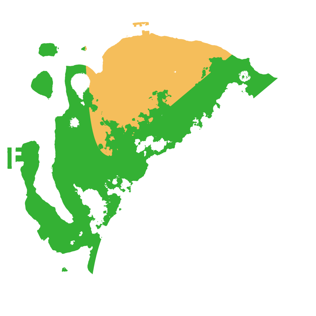 Biome Rust Map: Procedural Map, Size: 3000, Seed: 265761666